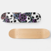 voetbal Collage Skateboard (Horizontaal)