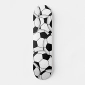 Voetbal collage skateboard (Voorkant)