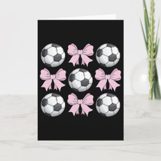 Voetbal Coquette Striking Mooie Voetbal Grafiek Vo Kaart