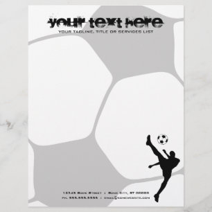 voetbal custom briefhoofd