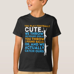 Voetbal Cute - Cheerleader Cheerleading Cheer Comp T-shirt