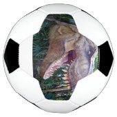 Voetbal Cute Dinosaur (Gedraaid)