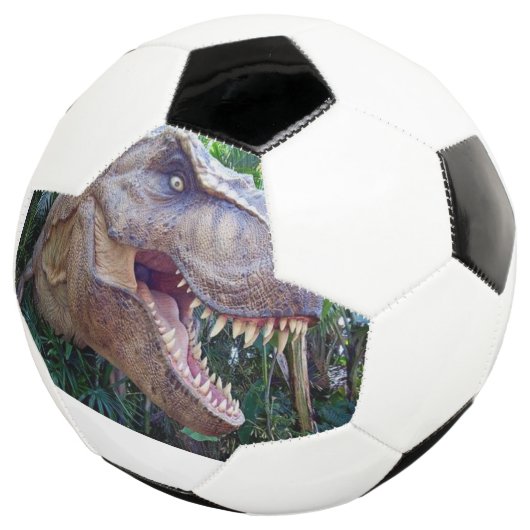 Voetbal Cute Dinosaur (Drie kwart)