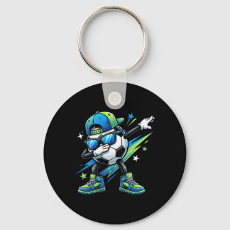 Voetbal Dabbing Sporten Cool Jongens Meisjes Game  Sleutelhanger