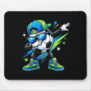 Voetbal Dabbing Sporten Cool Jongens Meisjes Speld Muismat