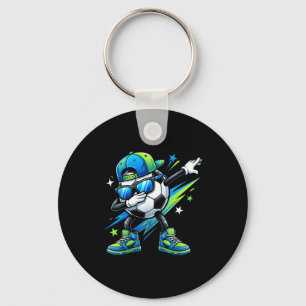 Voetbal Dabbing Srts Cool Jongens Meisjes Game Day Sleutelhanger