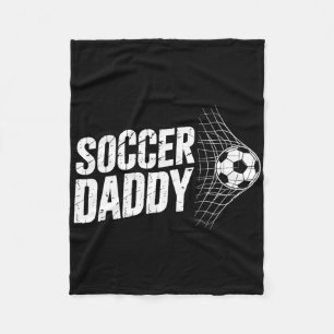 Voetbal Daddy Byll En Net Sport Vadere Voetbal Gra Fleece Deken