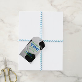 Voetbal Dank je Favor Tag Cadeaulabel