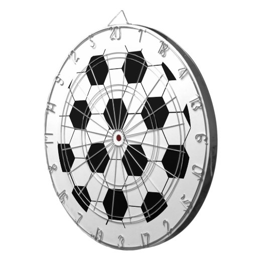 Voetbal Dartbord (Voorkant Rechts)