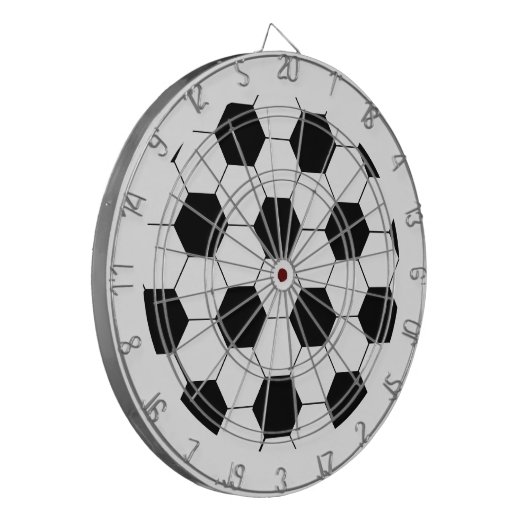 Voetbal Dartbord (Voorkant Links)