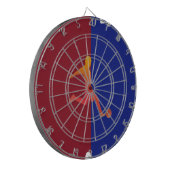 Voetbal Dartbord (Voorkant Links)