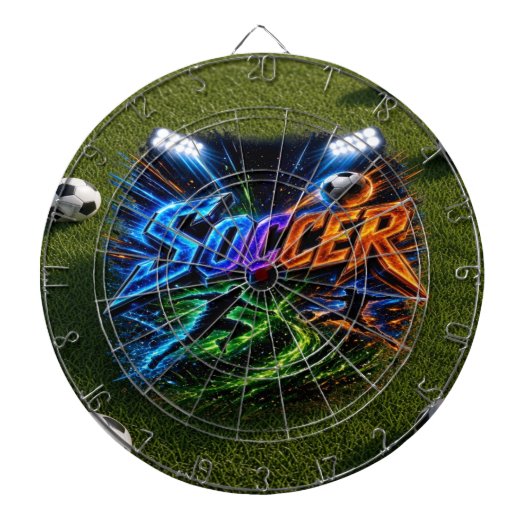 Voetbal Dartbord (Voorkant)