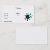 voetbal dat door visitekaartje (Voorkant / Achterkant)