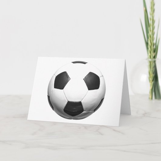 Voetbal - de Bal van het Football Kaart (Voorkant)