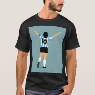 Voetbal de grootste tijd t-shirt
