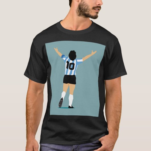Voetbal de grootste tijd t-shirt (Voorkant)