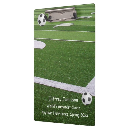 Voetbal, de grootste Voetbal coach ter wereld Klembord (Links)