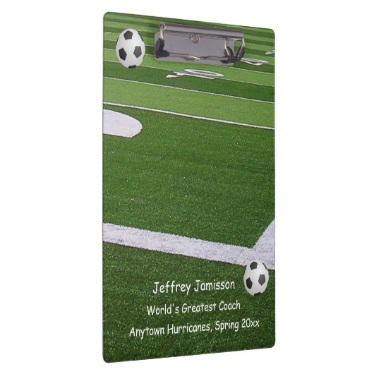 Voetbal, de grootste Voetbal coach ter wereld Klembord (Rechts)