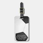 Voetbal Design Bagagelabels (Voorkant verticaal)