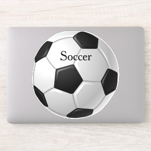 Voetbal Design Contour Sticker