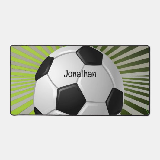 Voetbal Design Desk Mat (Voorkant)
