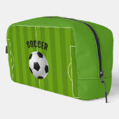 Voetbal Design Dopp Kit Bag Toilettasje (Rechterhoek)