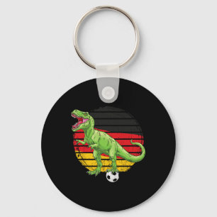 Voetbal Dino Trex Duitse Jersey Duitsland Vlag Voe Sleutelhanger