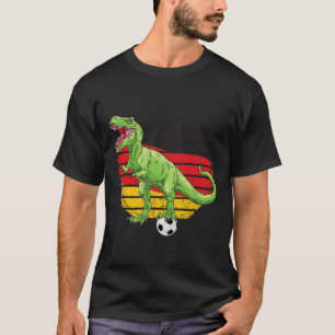 Voetbal Dino Trex Duitse Jersey Duitsland Vlag Voe T-shirt