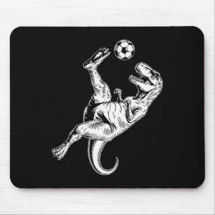 Voetbal Dinosaur Kinderen Jongens Mannen Voetbal  Muismat
