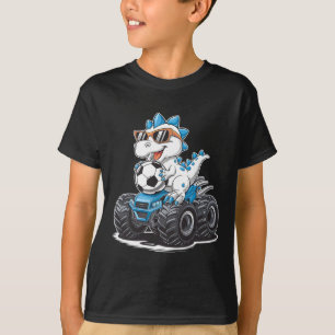 Voetbal Dinosaurus T-rex Monster Truck Kinderen Jo T-shirt