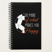 Voetbal - doe wat je gelukkig maakt planner (Voorkant)