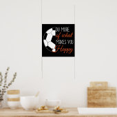 Voetbal - doe wat je gelukkig maakt poster (Keuken)