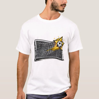 Voetbal Doel Grafisch | Voetbalspeler Sport Gi T-shirt