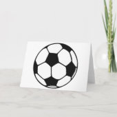 Voetbal Doelen Wenskaarten Kaart (Achterkant)