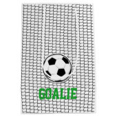 Voetbal Doelman Net Sport Coach Speler Fans Medium Cadeauzakje (Achterkant)