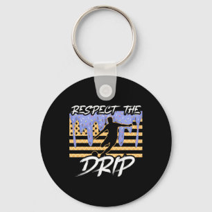 Voetbal Drip Boys Druppelen Ijs Respecteer De Dr Sleutelhanger