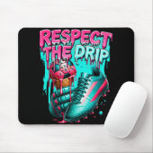 Voetbal Drip Jongens Ice Cream Drip Jeugd Respect Muismat (Met muis)