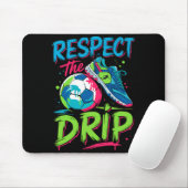 Voetbal Drip Smeltend Ijs Respecteer De Drip Jonge Muismat (Met muis)