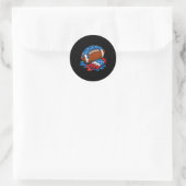 Voetbal Drip Wr Lineman Qb Rb Db Ijs 4de Van Ronde Sticker (Tas)