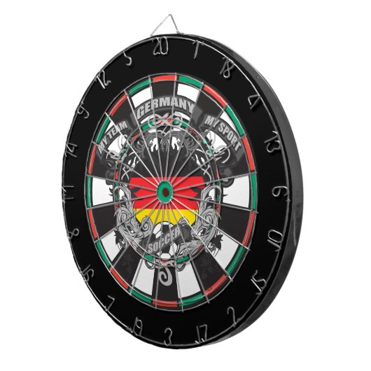 Voetbal Duitsland Dartbord (Voorkant Rechts)
