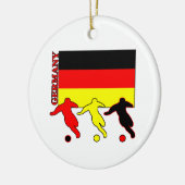Voetbal Duitsland Keramisch Ornament (Links)