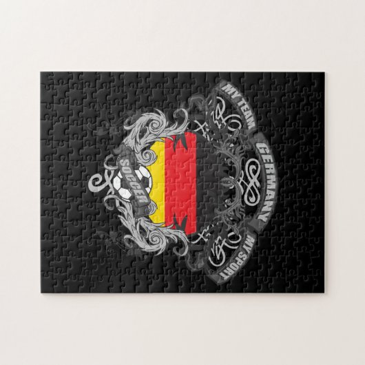 Voetbal Duitsland Legpuzzel (Horizontaal)