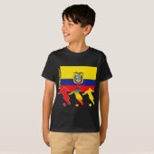 Voetbal Ecuador T-shirt (Voorkant volledig)