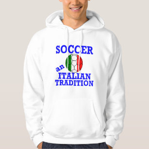 Voetbal een Italiaanse traditie Hoodie