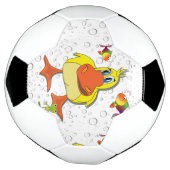 Voetbal eendvis (Gedraaid)