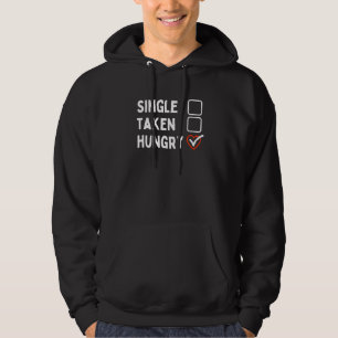 Voetbal eenmalig voedsel eenmalig hoodie