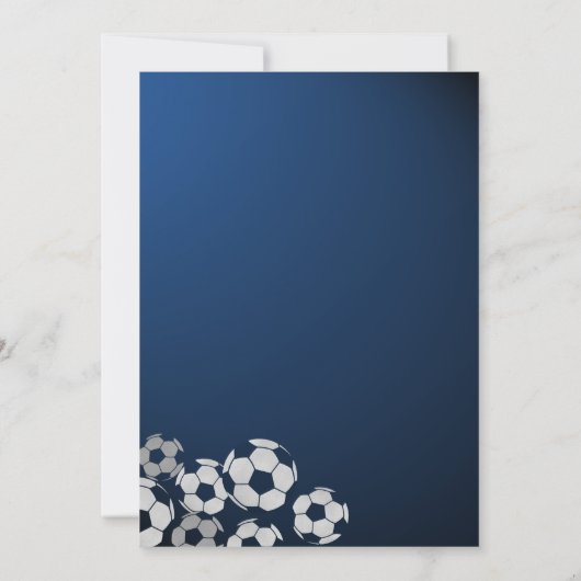 Voetbal eerste gemeenschap kaart (Achterkant)