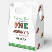 Voetbal Eerste Jaar Down 1e Verjaardag Bedankdoosjes (Geopend)