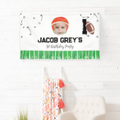 Voetbal Eerste Jaar Down 1e Verjaardagsfeest Banne Spandoek (Insitu)