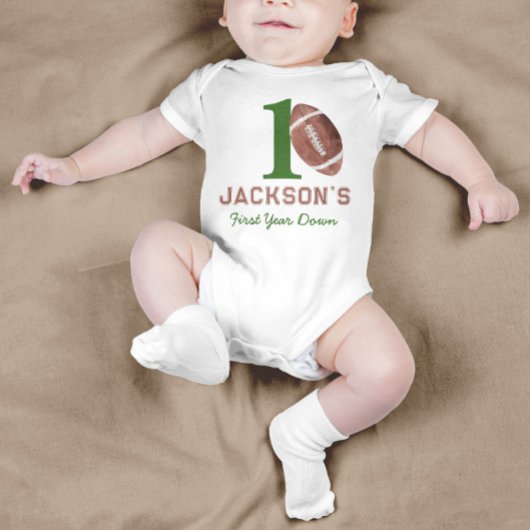 Voetbal Eerste Jaar Down Romper